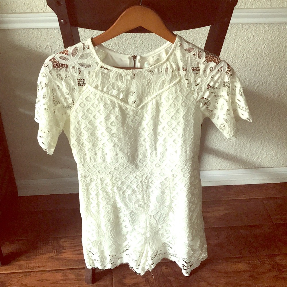 Ivory romper
